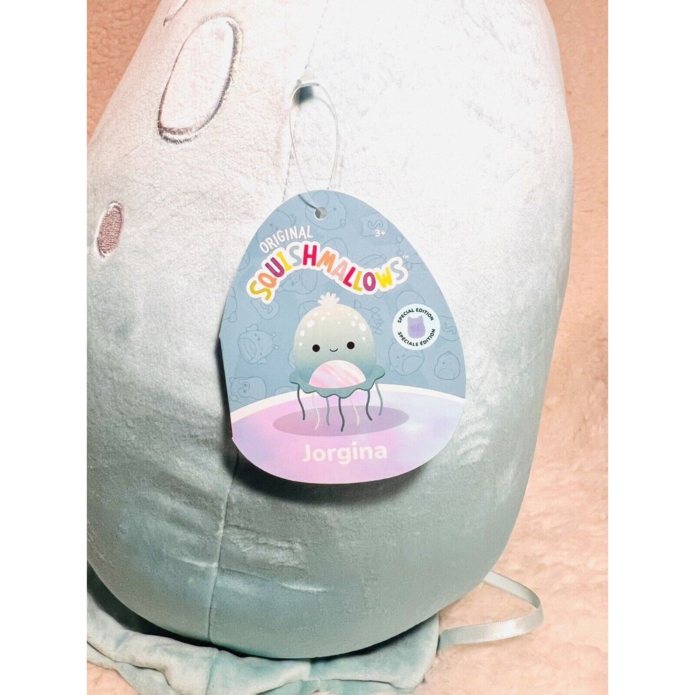 *Special Edition* Squishmallow Jorgina the Jellyfish 14" NWT - Picture 5 of 5